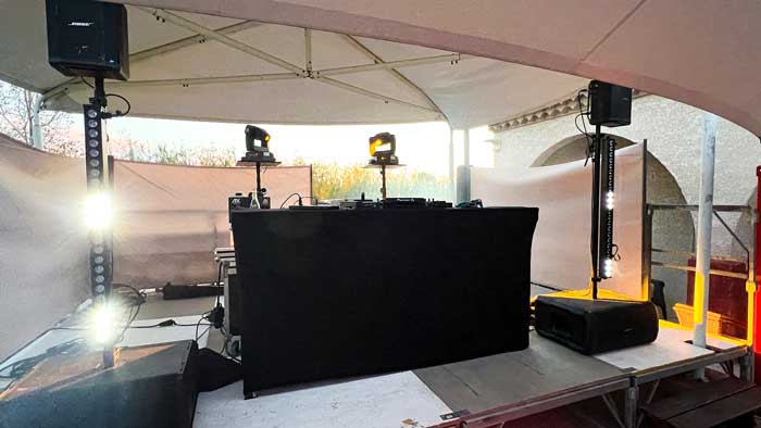 Setup DJ moderne